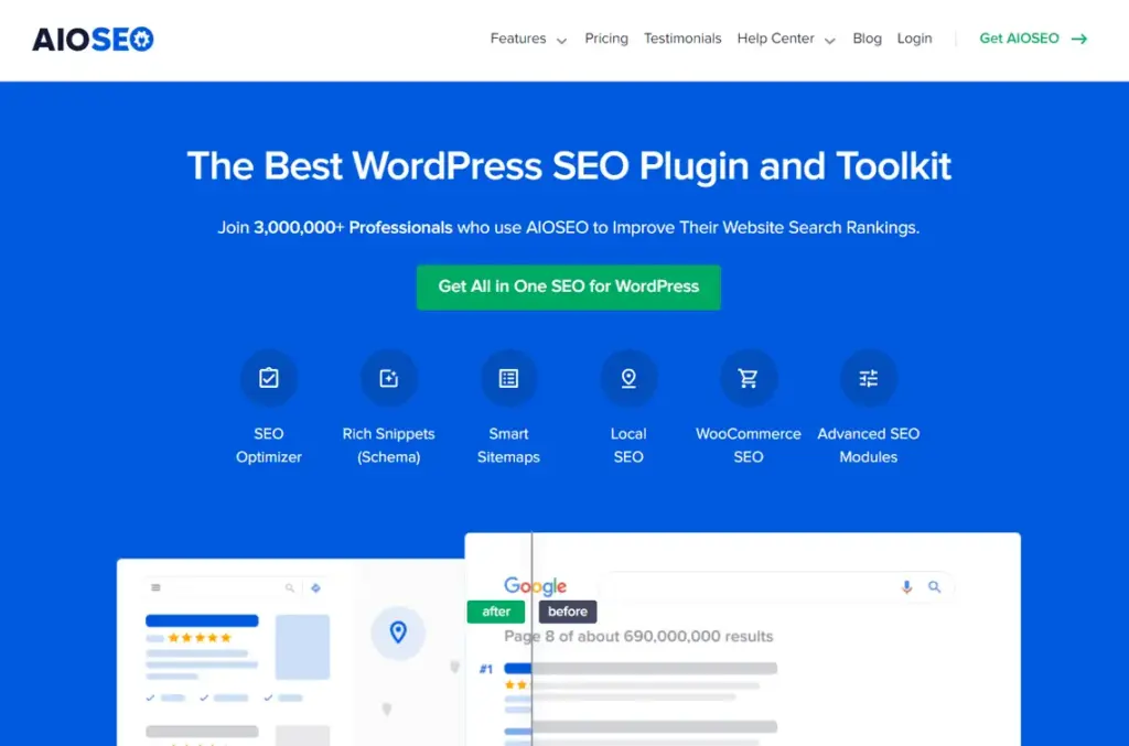 Top WordPress Plugins for SEO in 2025, All in One SEO Pack
