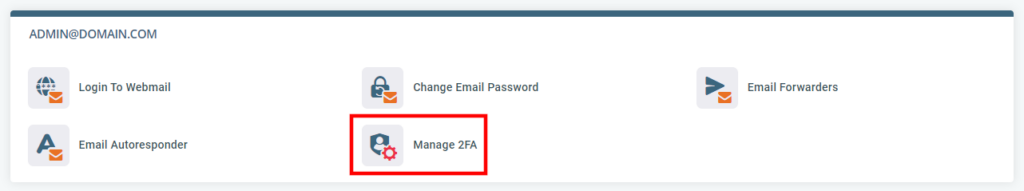 Two-Factor Authentication in SPanel Two-Factor Authentication in SPanel, Enabling 2FA in SPanel 6