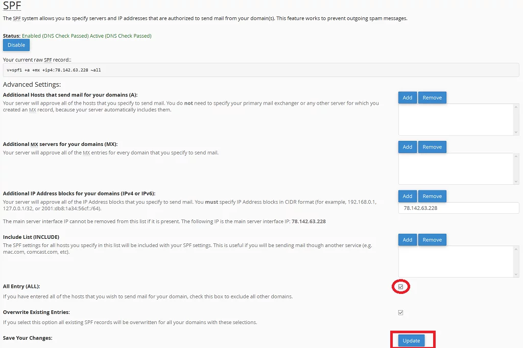 Stop Spam on cPanel Hosting: Full Guide, Mail Spoofing Protection