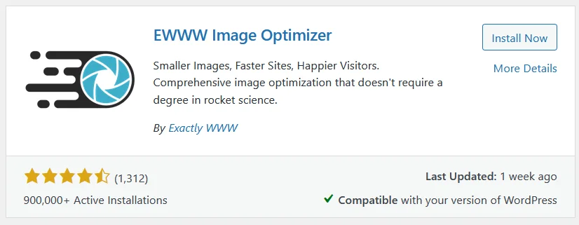 Install EWWW Image Optimizer WordPress, Installing the EWWW Image Optimizer Plugin