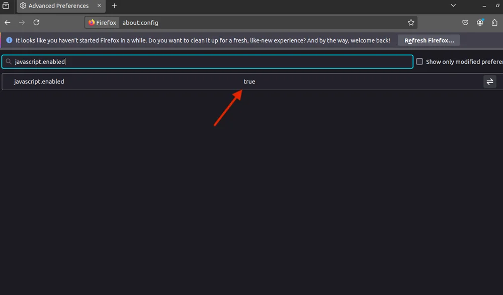 Enable JavaScript in Browser: Full Guide, Mozilla Firefox 2