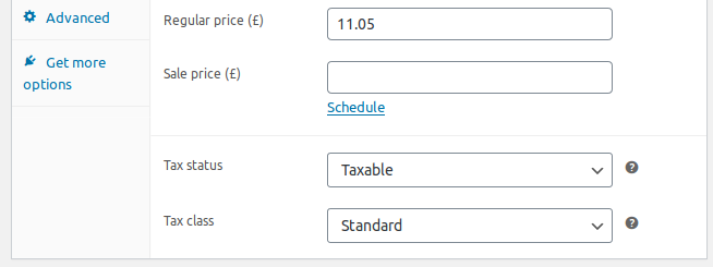 Taxes, Assigning Tax Classes