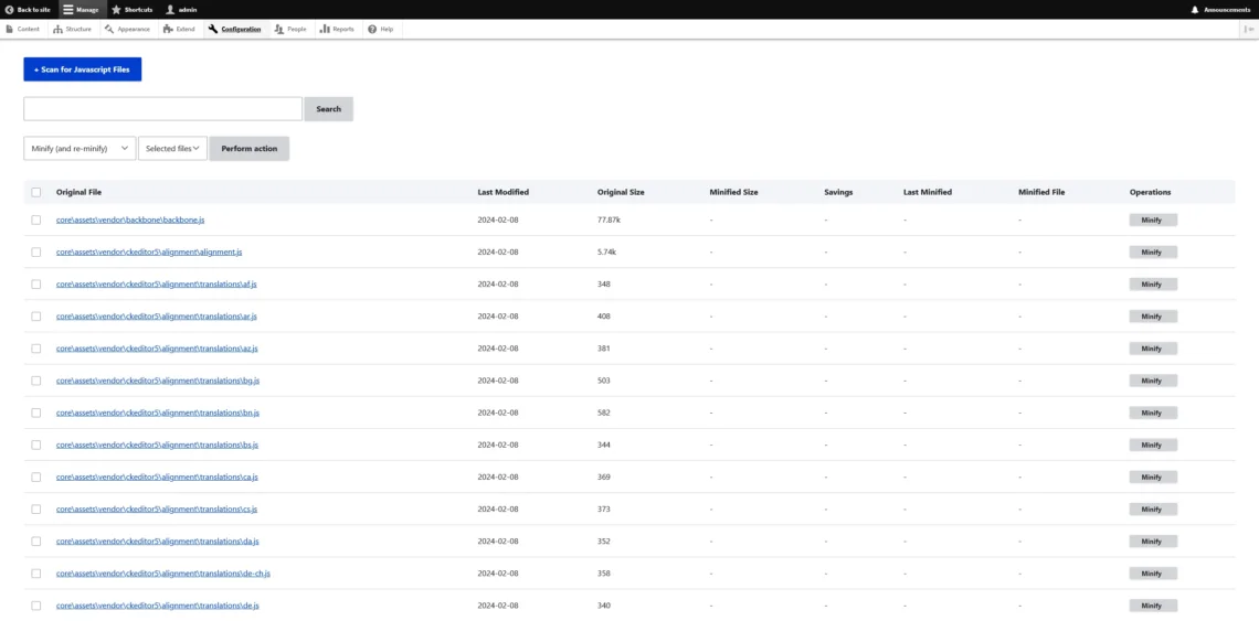 Performance Optimization Techniques for Drupal Hosting, Minification & Compression