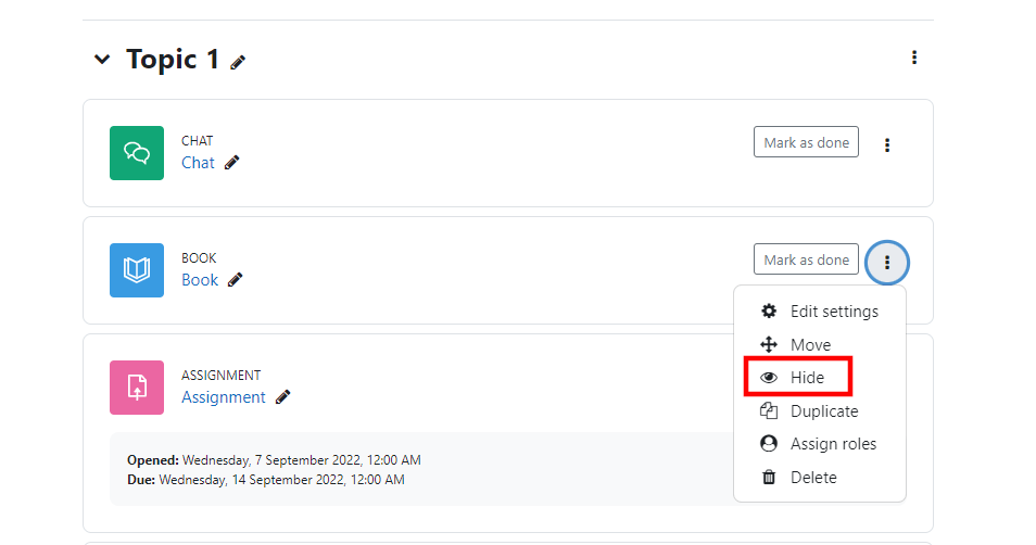 Moodle Activity Restrictions Setup Guide, Restricting Access to Course Resources and Activities 2