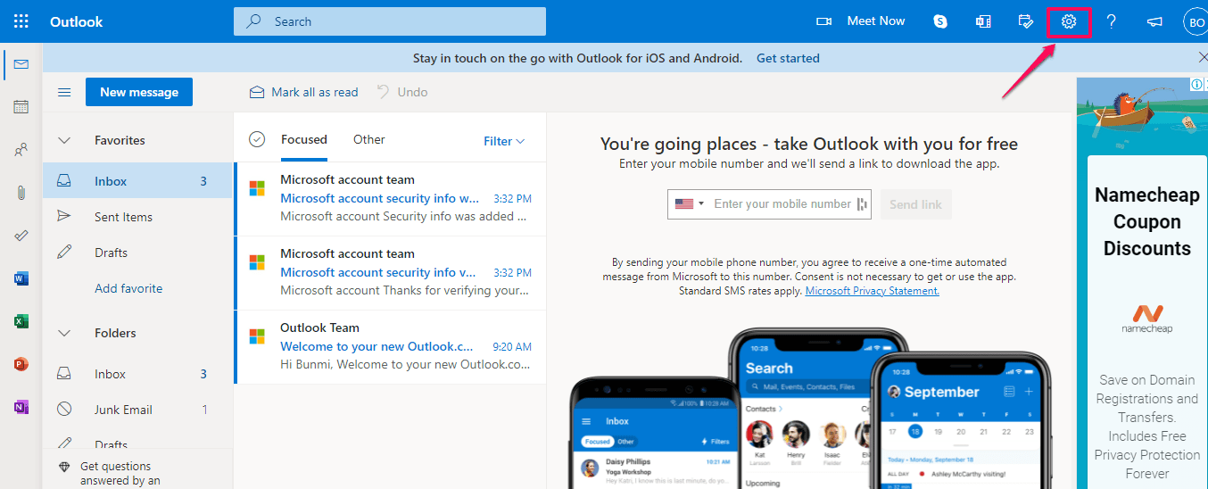 IMAP Settings Add Email to Client Guide, How To Add An Email Address to Outlook.com Using IMAP Settings 2