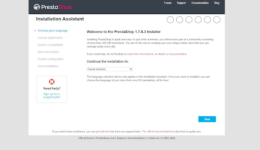 How to Install PrestaShop Step-by-Step, How to Install PrestaShop Manually 3