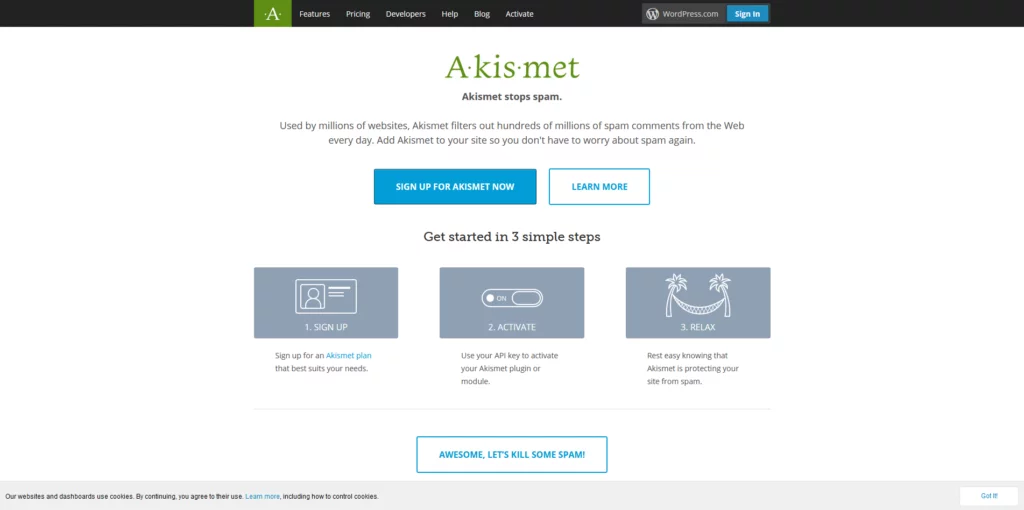 Top WordPress Plugins of 2025, 3. Akismet Spam Protection