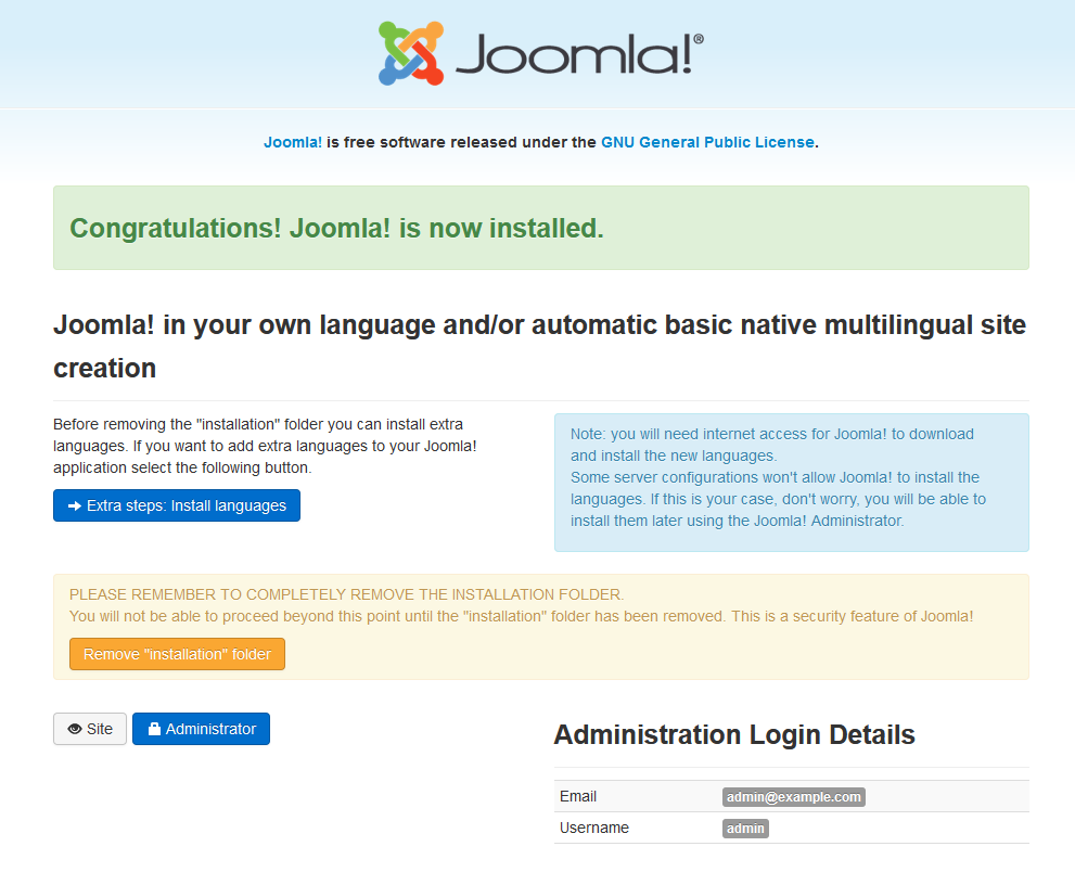 How to Build a Website Using Joomla?, Joomla Installation and Setup 2