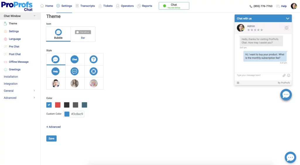 Best WordPress Plugins To Increase Sales In 2025, 7. ProProfs Chat 