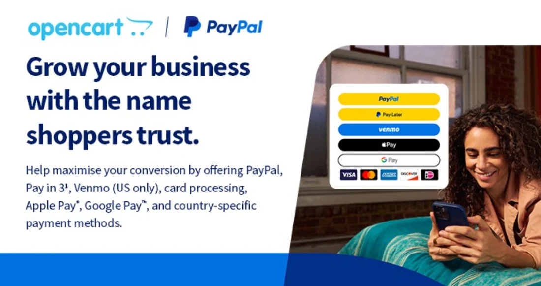 Best OpenCart Extensions (Top List), PayPal Checkout Integration