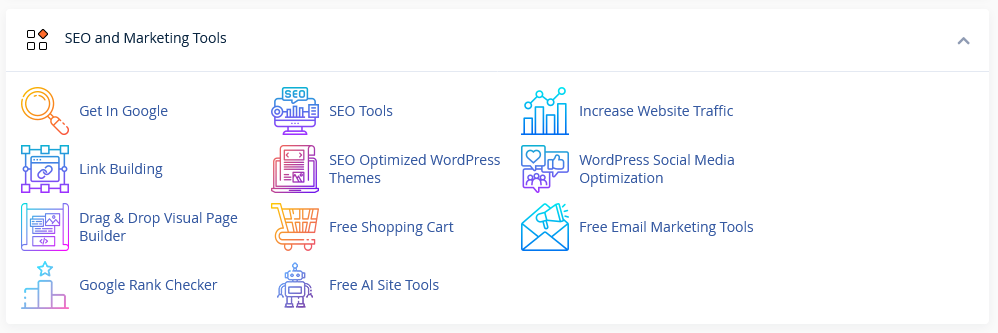 cPanel Features and Benefits Overview, Analytics and SEO 2