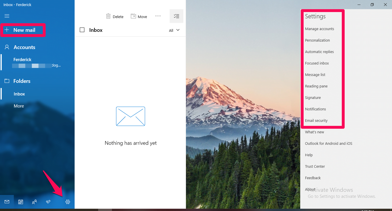 Add Microsoft 365 Email to Windows Mail, Adding Microsoft 365 Email to Windows Mail App 8
