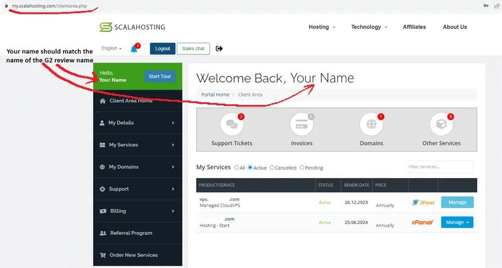 How to Leave a ScalaHosting G2 Review in 5 Steps