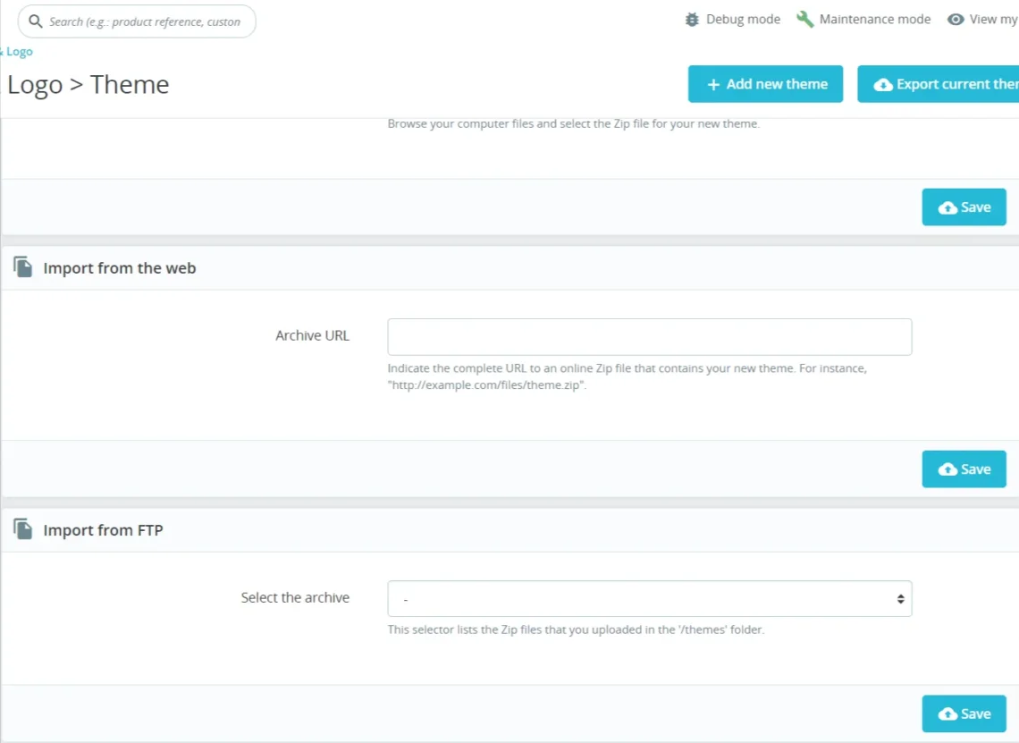 How to Install PrestaShop Step-by-Step, How to Install PrestaShop Themes 2