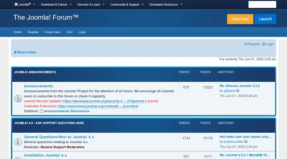 The Best Joomla Resources to Master the CMS, Joomla! Forum