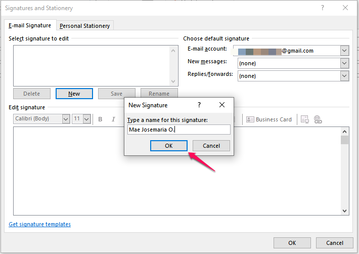 Add Email Signature Outlook for Windows, How to Create and Add Your Email Signature in Outlook 5