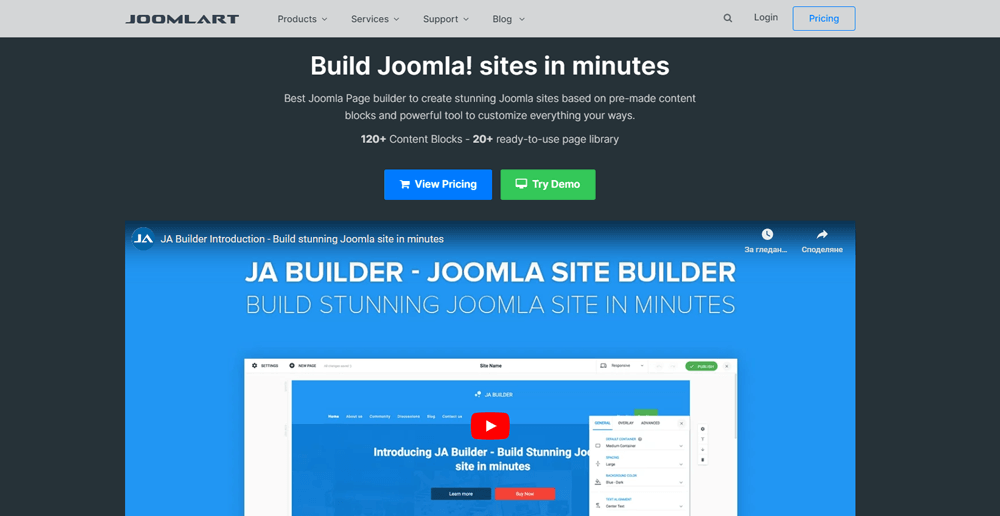 What Is the Best Landing Page Builder for Joomla? What Is the Best Landing Page Builder for Joomla?, JA Page Builder