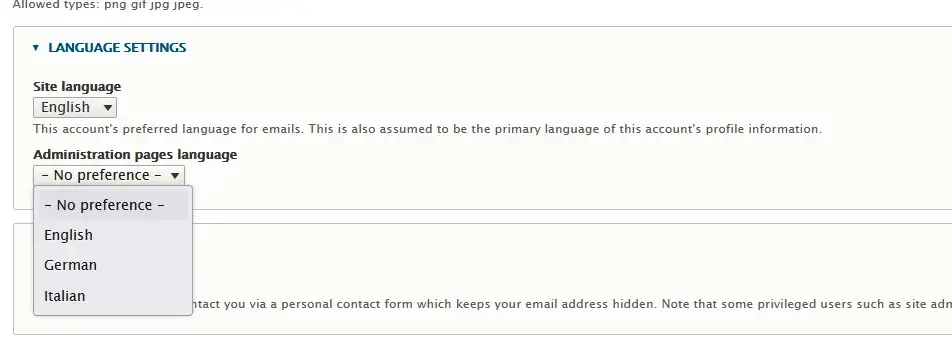 Drupal Multilingual Hosting: Localization Tips, Language Detection and Settings for Front End and Administration Pages in Drupal