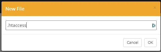 Working with the .htaccess and Redirects, Step 3: Create the File 2
