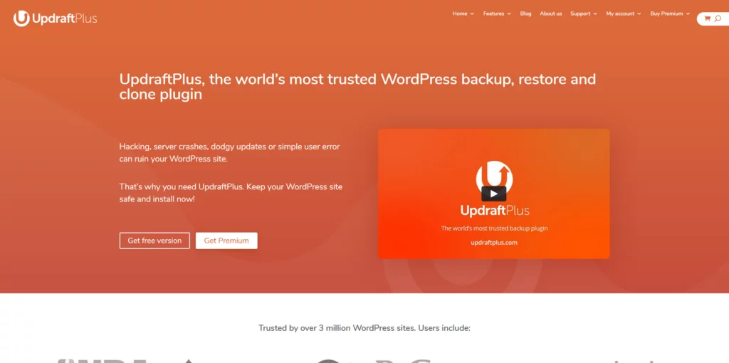 Top WordPress Plugins of 2025, 5. UpdraftPlus Backup