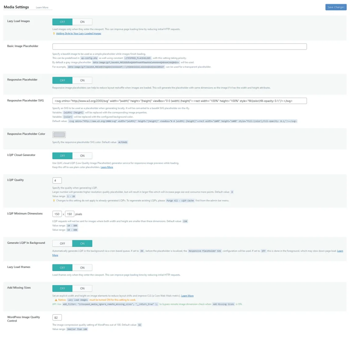 LiteSpeed Cache WordPress: Speed Guide, Image Optimization With LiteSpeed Cache 6