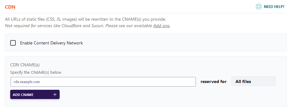 WP Rocket: Boost WordPress Speed (Full Review), CDN tab