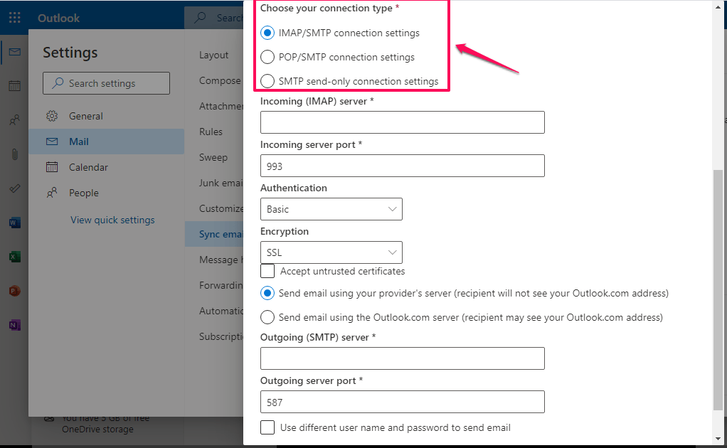 IMAP Settings Add Email to Client Guide, How To Add An Email Address to Outlook.com Using IMAP Settings 12