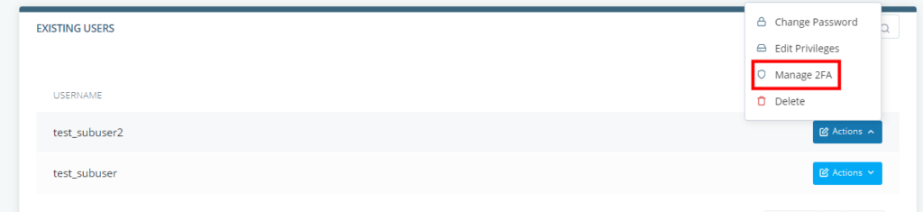 Two-Factor Authentication in SPanel Two-Factor Authentication in SPanel, Enabling 2FA in SPanel 9