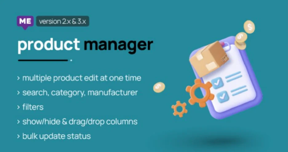 Best OpenCart Extensions (Top List), Product Manager – Quick Product Management