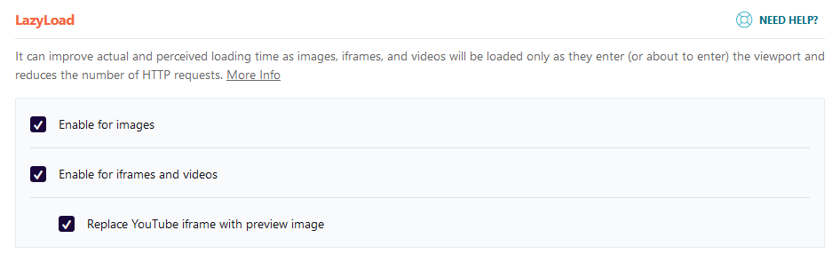 WP Rocket: Boost WordPress Speed (Full Review), Media tab