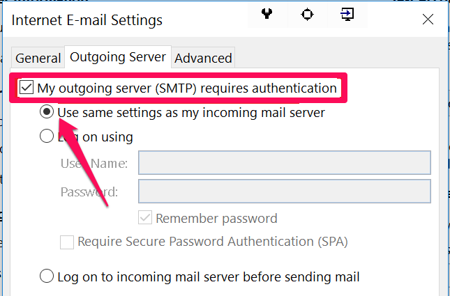 POP Settings Workspace Email Setup Guide, Microsoft Outlook 2