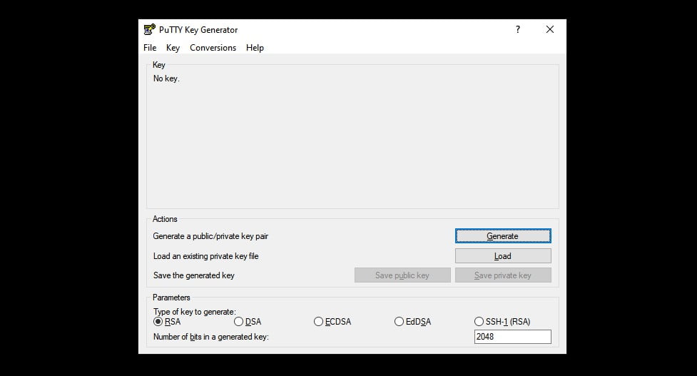 Generate SSH Key Windows PuTTY Guide, Generating SSH Key Pairs with PuTTYgen