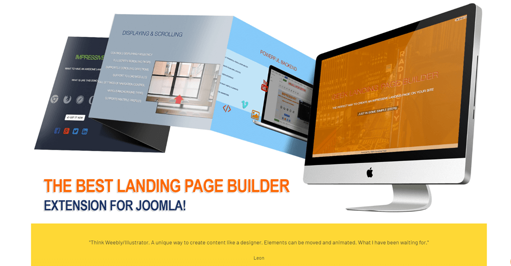 What Is the Best Landing Page Builder for Joomla? What Is the Best Landing Page Builder for Joomla?, Geek