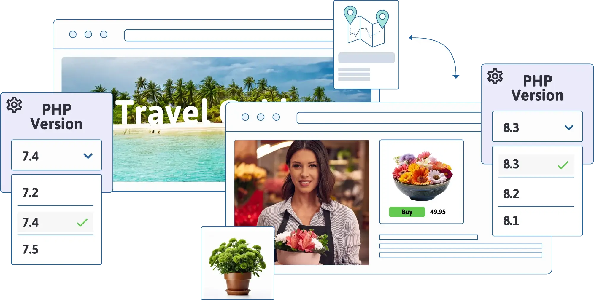 PHP hosting settings