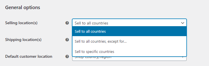 How to Set Up WooCommerce on WordPress?, Setting Shipping Options