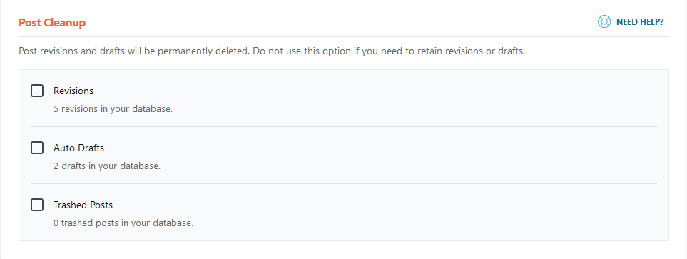WP Rocket: Boost WordPress Speed (Full Review), Database