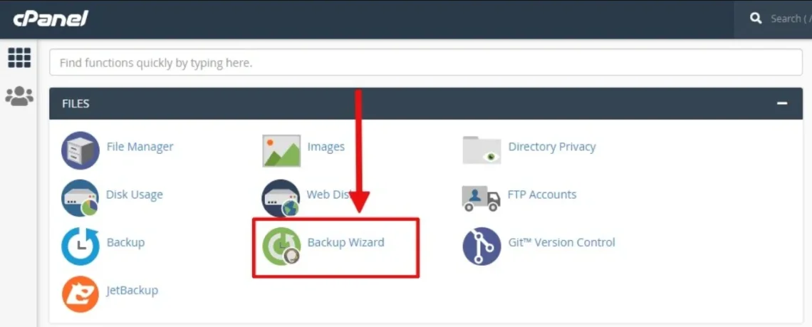 cPanel Backup Tutorial: Safeguard Website Data, Creating Manual Backups in cPanel 2