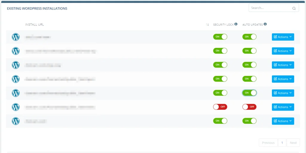 How to Clone a WordPress Website in SPanel, Cloning a WordPress website through SWordPress 2