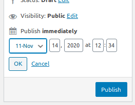 Coupons, Scheduling Your Coupon