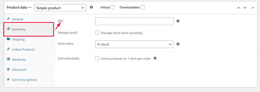 How to Customize WooCommerce Product Pages, Customizing SKUs