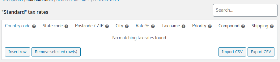 Taxes, Tax Classes and Tax Rates 2