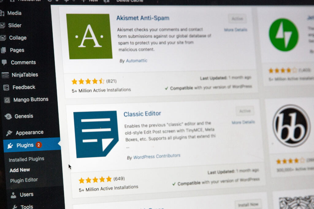 What is a WordPress Plugin?, Plugins that help with website administration
