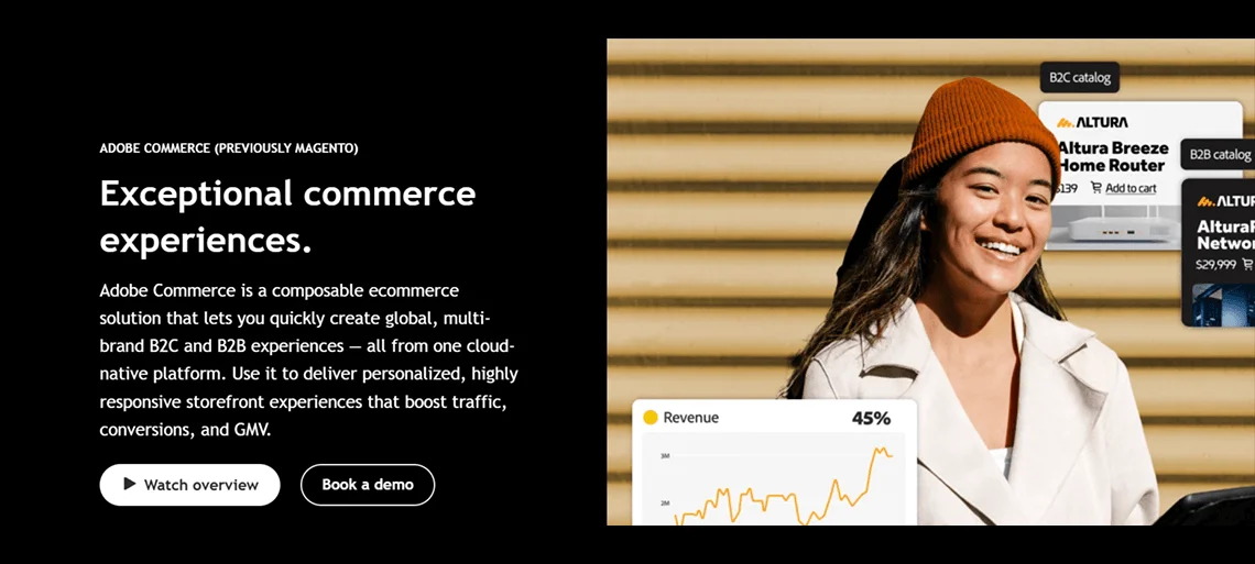 Best Ecommerce Platforms in 2025 for Every Business Type, Recommended: Magento