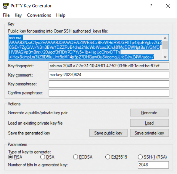 Generate SSH Key Windows PuTTY Guide, Using SSH Keys For Authentication on an SPanel Server 3