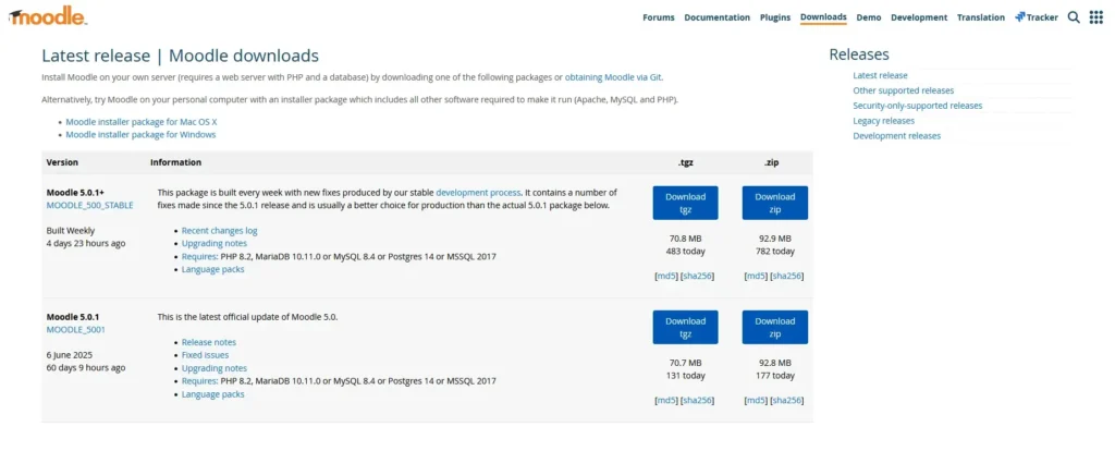 How to Install Moodle – Beginner’s Guide, How to Install Moodle Manually