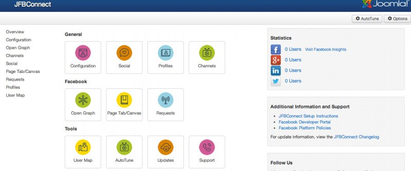 5 Best Social Network Plugins for Joomla, JFBConnect