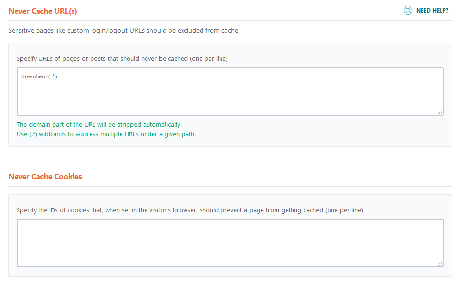 WP Rocket: Boost WordPress Speed (Full Review), Advanced Rules