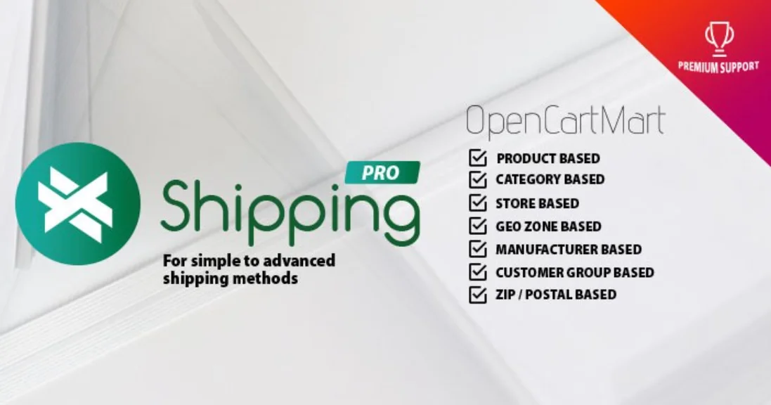 Best OpenCart Extensions (Top List), X-Shipping Pro