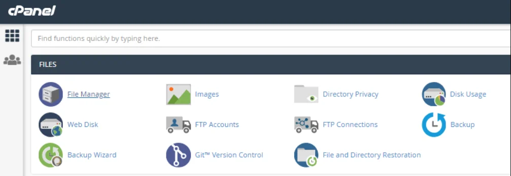 cPanel File Manager Tips: Master It Now cPanel File Manager Tips: Master It Now, Accessing the File Manager in cPanel 2