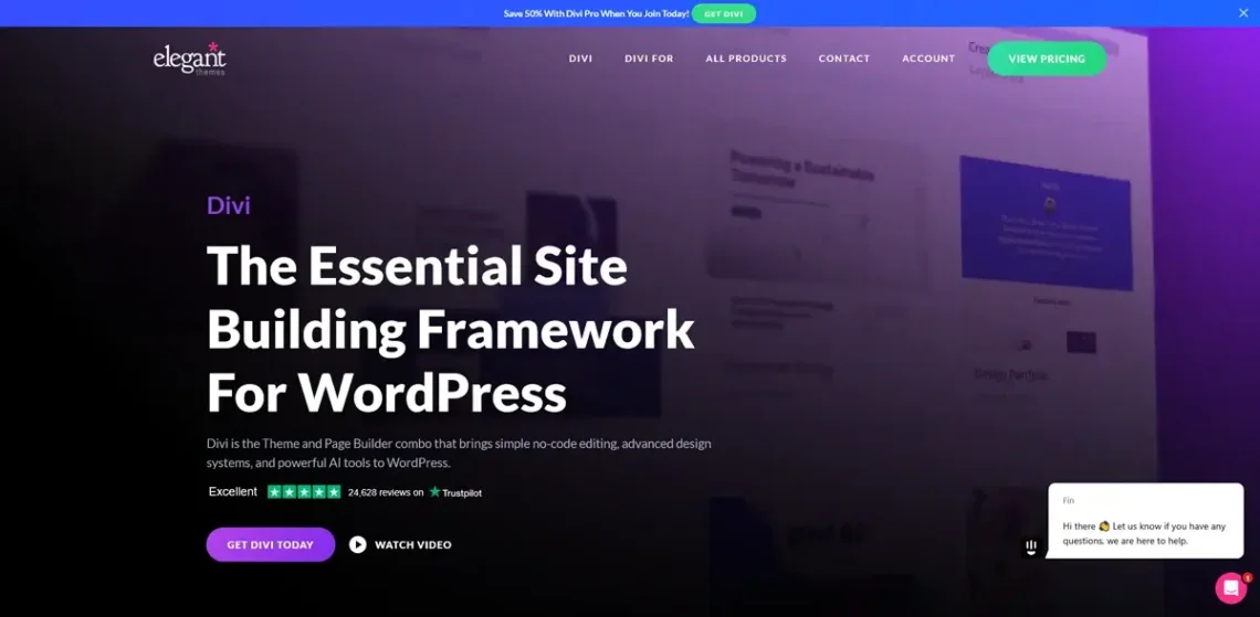 Best WordPress Themes for SEO & Benchmarks, Divi